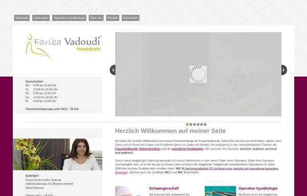 Vorschau von www.vadoudi.de, Vadoudi, Fariba