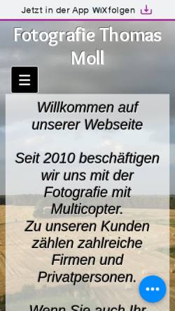 Vorschau der mobilen Webseite www.molly-shop.de, Tischlerei & Innenausbau Thomas Moll