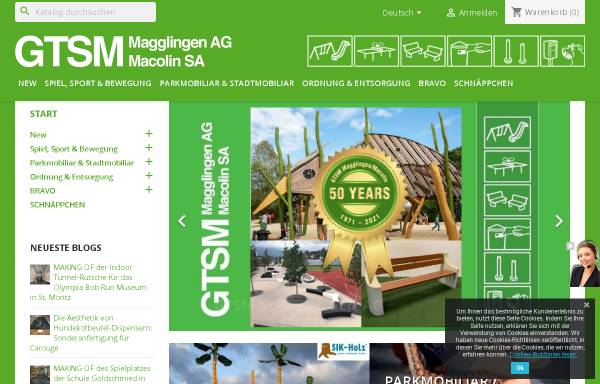 Vorschau von www.gtsm.ch, GTSM Magglingen AG