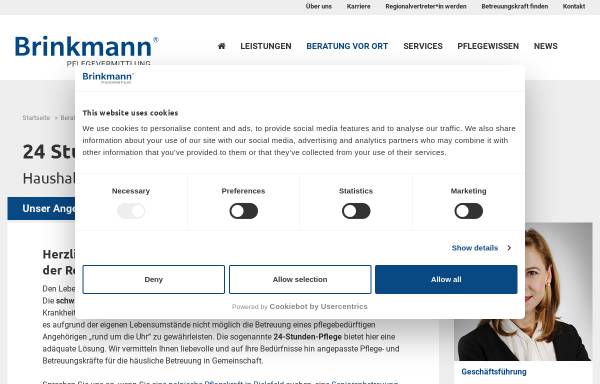 Brinkmann Pflegevermittlung