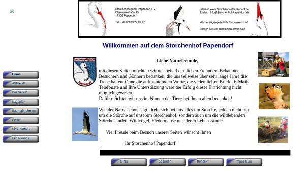 Storchenpflegehof Papendorf e. V.
