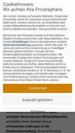 Vorschau der mobilen Webseite www.buchalik-broemmekamp.de, Buchalik Brömmekamp Rechtsanwälte