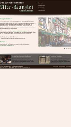 Vorschau der mobilen Webseite das-spiessbratenhaus.de, Das Original Spießbratenhaus - Alte Kanzlei