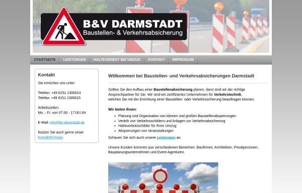 Vorschau von www.bv-darmstadt.de, B&V Darmstadt