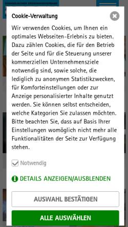 Vorschau der mobilen Webseite www.erev.de, Evangelischer Erziehungsverband e.V. - Bundesverband evangelischer Einrichtungen und Dienste