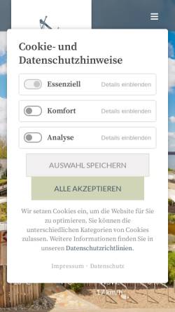 Vorschau der mobilen Webseite usedomer-feinfisch.de, Usedomer Feinfisch GmbH