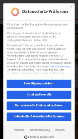 Vorschau der mobilen Webseite www.arbeitsschutz-aktuell.de, Arbeitsschutz aktuell