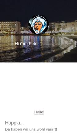 Vorschau der mobilen Webseite petergasser.com, Peter Gasser: Google Guide
