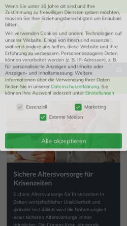 Vorschau der mobilen Webseite www.seniorenimnorden.de, Senioren im Norden - Handwerker- und Dienstleistungsgemeinschaft