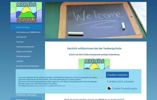 Vorschau von www.seebergschule.de, Seebergschule