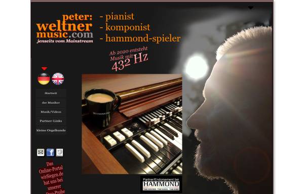 Vorschau von www.peterweltnermusic.com, Weltner, Peter