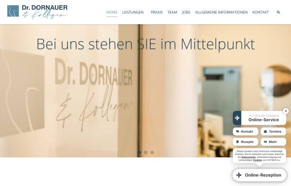 Vorschau von www.dr-dornauer.de, Dr. med. dent. Kerstin Dornauer