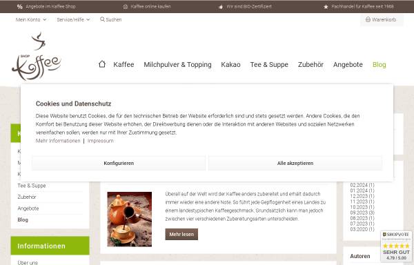 Vorschau von www.der-kaffeeautomat.net, Der-kaffeeautomat.net
