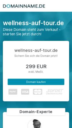 Vorschau der mobilen Webseite www.wellness-auf-tour.de, Wellness auf Tour