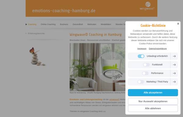 Vorschau von www.emotions-coaching-hamburg.de, Mareike Sander