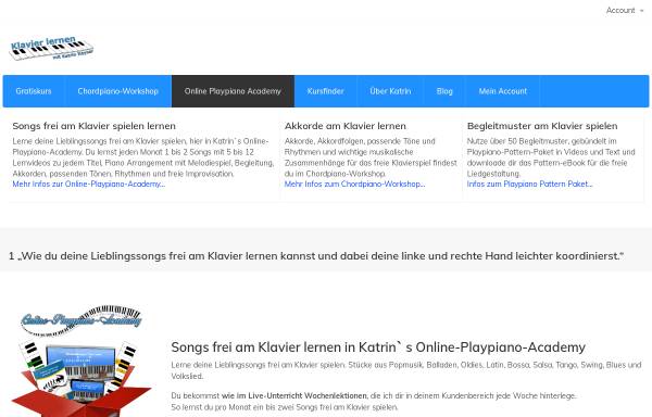 Vorschau von www.playpiano-academy.com, Kayser, Katrin - Online Playpiano Academy
