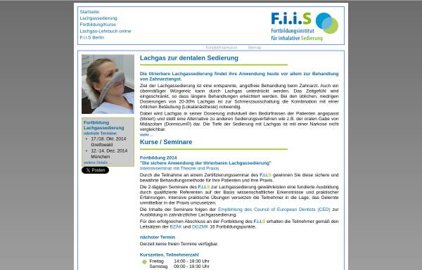 F.i.i.S. Berlin - Fortbildungsinstitut für Inhalation Sedierung