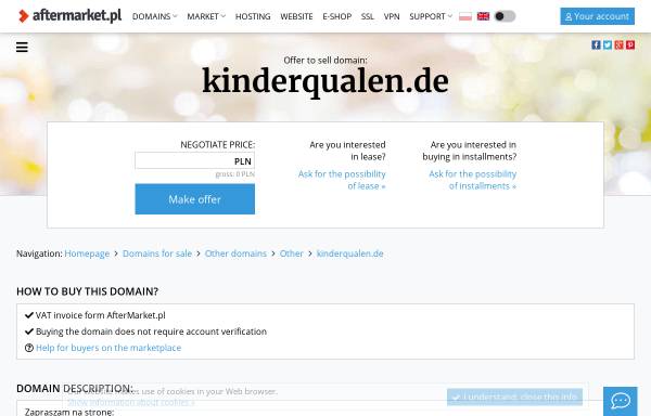 Vorschau von www.kinderqualen.de, KinderQualen.de