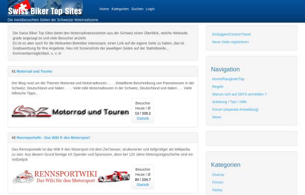 Vorschau von www.swiss-mototours.ch, Swiss-Mototours Motorradreisen