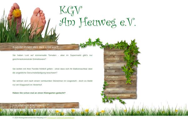 Vorschau von www.am-heuweg.de, Kleingartenvereins „Am Heuweg“ e.V.