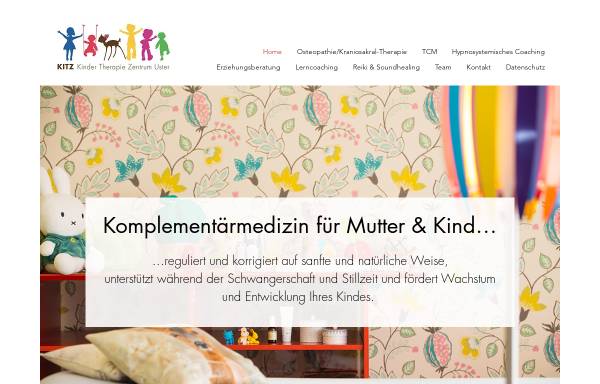 Vorschau von kitz-uster.ch, KITZ Kindertherapie Zentrum Uster
