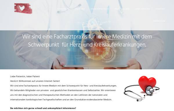 Vorschau von www.kardiologie-westend.de, Koch, Dr. med. Dieter