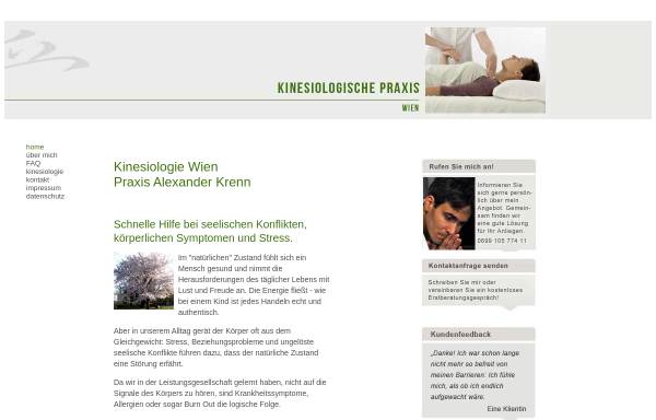 Vorschau von www.kinesiologie-wien.at, Alexander Krenn