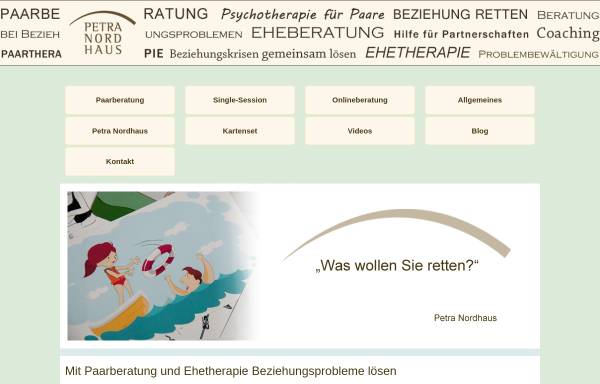 Vorschau von www.petra-nordhaus.de, Petra Nordhaus - Praxis für mehr Lebensqualität
