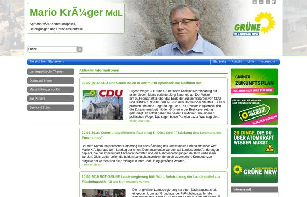 Vorschau von mario-krueger.com, Krüger, Mario (MdL)