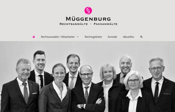 Vorschau von ra-mueggenburg.com, Rechtsanwälte Müggenburg