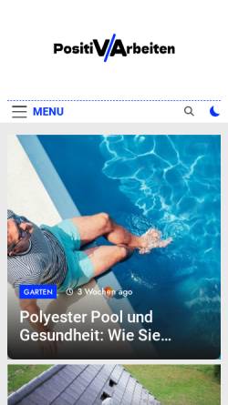 Vorschau der mobilen Webseite www.positivarbeiten.de, HIV und Beruf