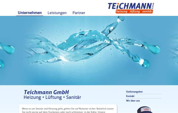 Vorschau von www.teichmann-glauchau.de, Teichmann GmbH