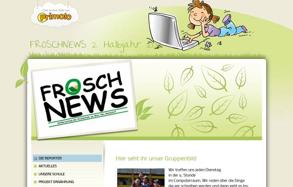 Vorschau von www.primolo.de, Froschnews