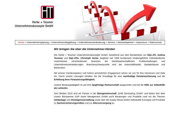 Vorschau von www.ht-gmbh.com, Herbe + Tessmer Unternehmenskonzepte GmbH
