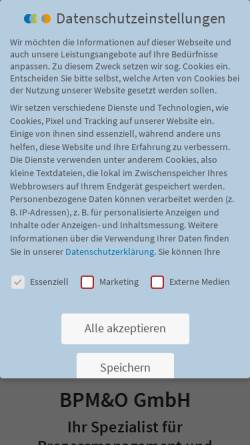 Vorschau der mobilen Webseite prozessmanagement-news.de, Kompetenzzentrum für Geschäftsprozessmanagement GbR
