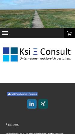 Vorschau der mobilen Webseite www.ksiconsult.com, Ksi Consult Ltd & Co KG