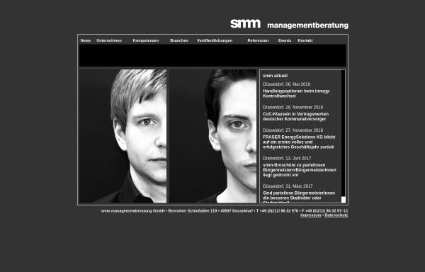 Vorschau von www.s-m-m.de, S-M-M Schneider & Moritz Managementberatung GmbH