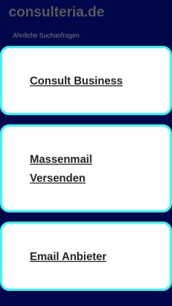 Unternehmensberatung consulteria