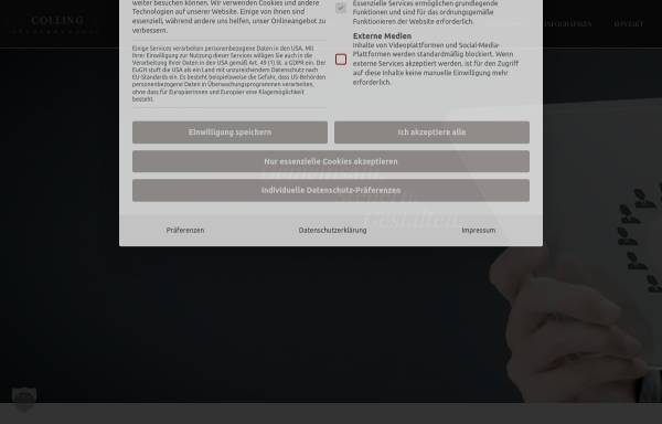 Vorschau von www.kanzlei-colling.de, COLLING Steuerkanzlei