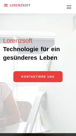 Vorschau der mobilen Webseite www.lorenzsoft.de, Lorenz Software GmbH