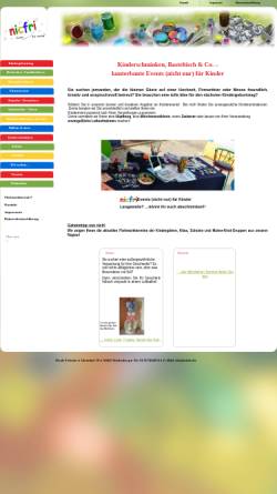 Vorschau der mobilen Webseite www.nicfri.de, nicfri - Events (nicht nur) für Kinder