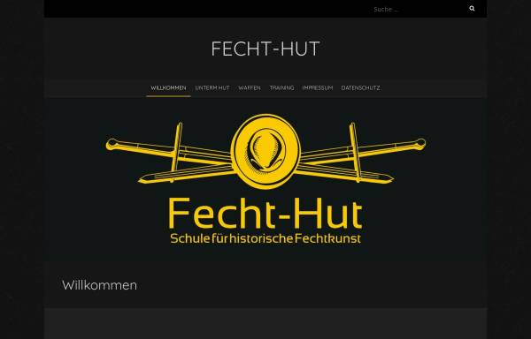 Vorschau von fecht-hut.de, Fecht-Hut - Schule für historisches Fechten