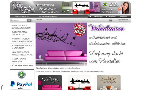Vorschau von www.topdesignshop.de, Top Design Shop, Helmuth Deml