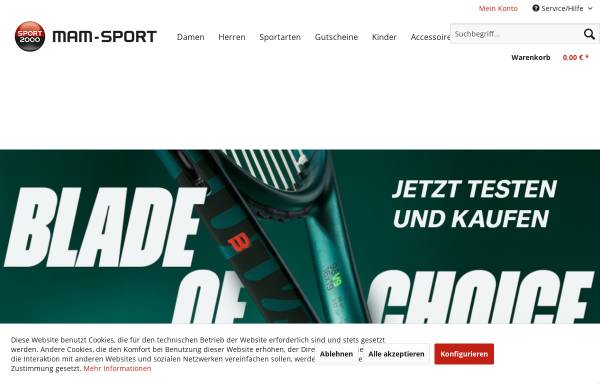 Vorschau von www.mam-sport.de, mam-sport GbR