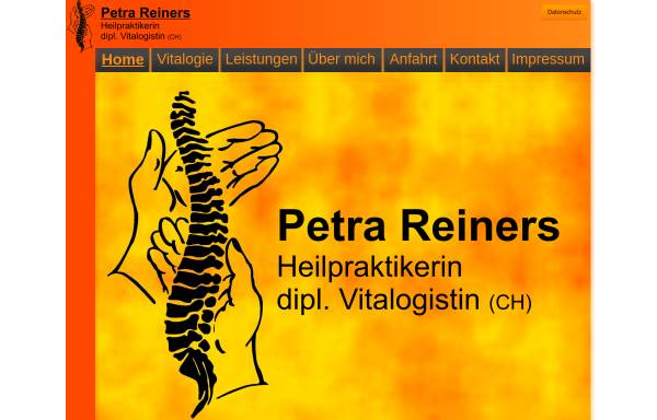Vorschau von www.heilpraxis-reiners.de, Heilpraxis für Vitalogie Petra Reiners