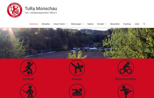 Vorschau von www.tura-monschau.de, Turn- und Rasensportverein Monschau 1904 e.V.