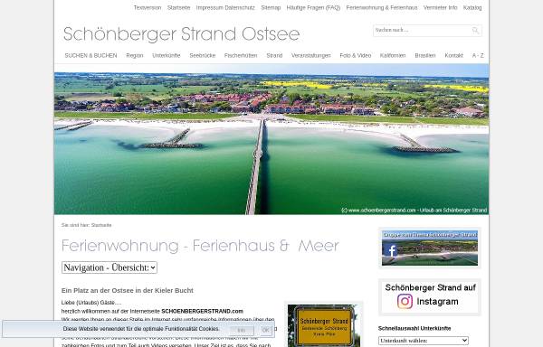 Vorschau von www.schoenbergerstrand.com, Der Schönberger Strand