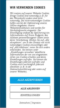 Vorschau der mobilen Webseite audentic-ag.de, Audentic AG