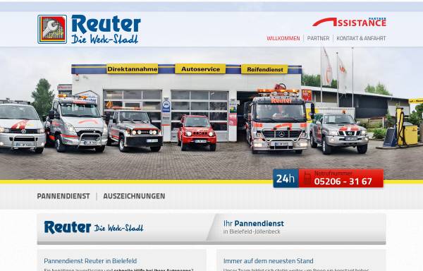 Vorschau von www.reuter-kfz.de, Reuter - Die Werk-Stadt