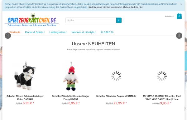 Vorschau von www.spielzeugkaestchen.de, Spielzeugkästchen, Melanie Welz